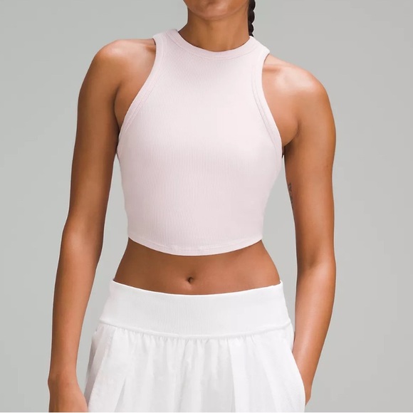 Lululemon Ribbed Crop Tank - Picture 1 of 5